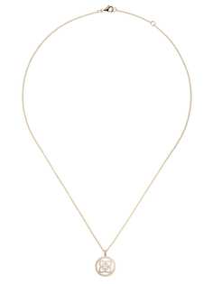 De Beers Jewellers 18kt yellow gold Enchanted Lotus diamond openwork pendant