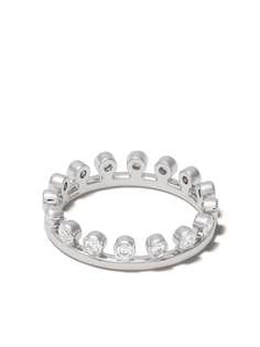 De Beers Jewellers кольцо Dewdrop из белого золота с бриллиантами