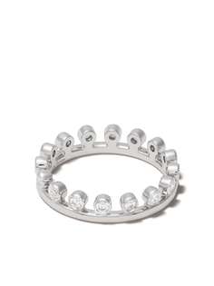 De Beers Jewellers кольцо Dewdrop из белого золота с бриллиантами