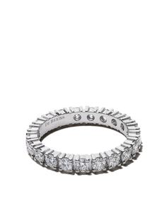 De Beers Jewellers платиновое кольцо DB Classic Full Eternity с бриллиантами