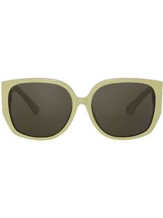 Burberry Eyewear солнцезащитные очки оверсайз в оправе бабочка