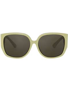Burberry Eyewear солнцезащитные очки оверсайз в оправе бабочка