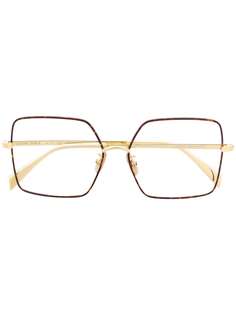 Celine Eyewear очки в квадратной оправе черепаховой расцветки