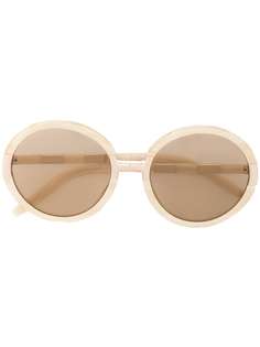 Carolina Herrera солнцезащитные очки в полосатой оправе