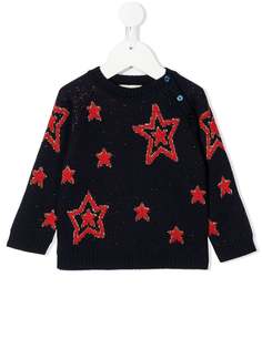 Gucci Kids трикотажный джемпер с принтом