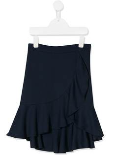 Lapin House юбка асимметричного кроя с оборками