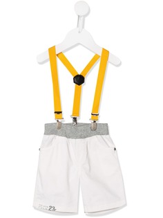 Lapin House твиловые шорты со съемными подтяжками