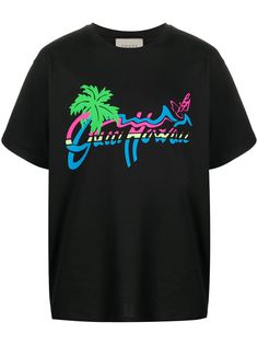 Gucci футболка с принтом Hawaii