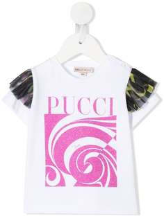 Emilio Pucci Junior футболка с логотипом