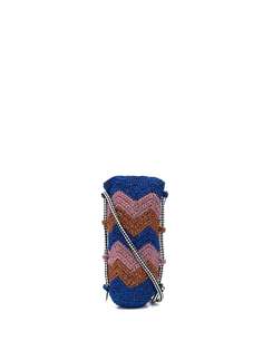 M Missoni chevron knitted crossbody bag