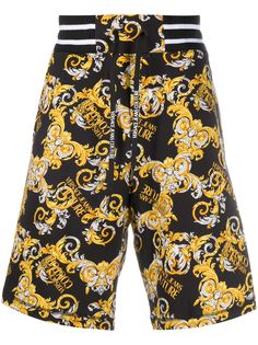 Versace Jeans Couture baroque print shorts
