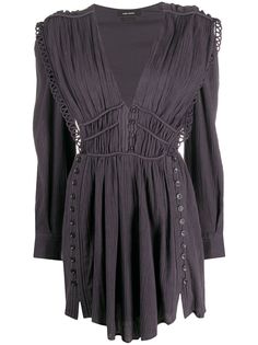 Isabel Marant платье с V-образным вырезом