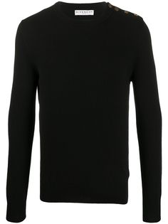 Givenchy кашемировый джемпер с декоративными пуговицами
