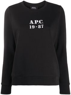 A.P.C. толстовка с логотипом