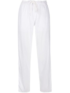 Kristensen Du Nord брюки прямого кроя с кулиской