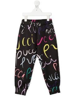 Emilio Pucci Junior брюки с логотипом
