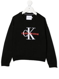 Calvin Klein Kids джемпер с вышитым логотипом