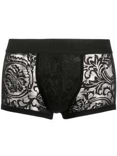 Versace боксеры с узором Greca
