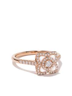 De Beers Jewellers кольцо Enchanted Lotus из розового золота с бриллиантом