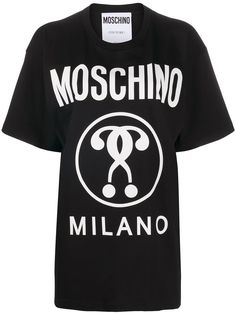 Moschino футболка с логотипом