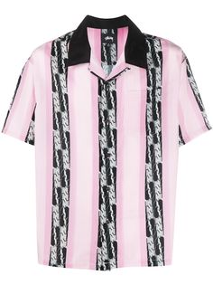 Stussy рубашка с принтом Deco Striped