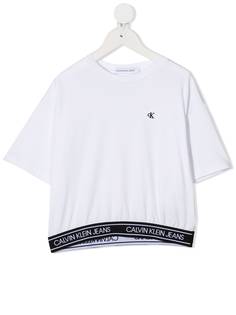 Calvin Klein Kids футболка с логотипом