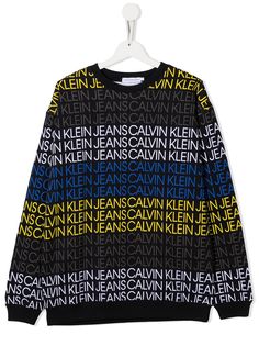 Calvin Klein Kids толстовка с логотипом