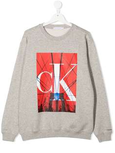 Calvin Klein Kids толстовка с логотипом