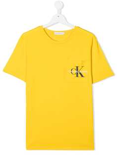 Calvin Klein Kids футболка с логотипом