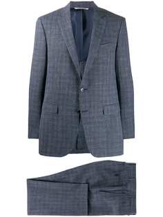 Canali клетчатый костюм-двойка