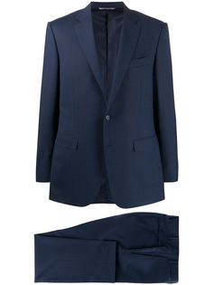 Canali строгий костюм-двойка