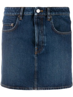 Balenciaga джинсовая юбка прямого кроя