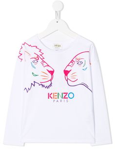 Kenzo Kids футболка Tiger Friends