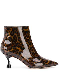 Casadei ботильоны с леопардовым принтом