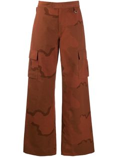 Marine Serre high rise cargo pants