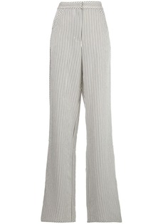 Proenza Schouler White Label полосатые брюки широкого кроя