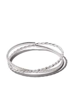 David Yurman flexible double row bracelet
