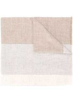 Brunello Cucinelli шарф с полосками