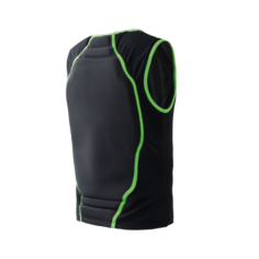 Защита спины Tecnopro 17-18 Fortress M Black/Green Lime - XL