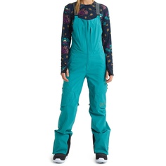 Полукомбинезон Burton 19-20 W Ak Gore Km 2L Bib Green/Blue Slate - M
