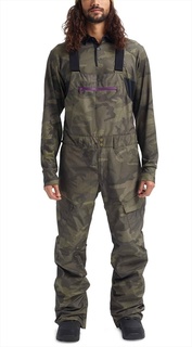 Полукомбинезон Burton 19-20 M Gore Reserve Bib Worn Camo - L