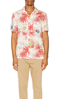 Рубашка с коротким рукавом kanaloa short sleeve shirt - ALLSAINTS