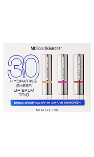 Набор бальзамов для губ с spf 30 hydrating - MDSolarSciences