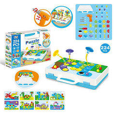 Конструктор-скрутка Наша Игрушка, 224 детали