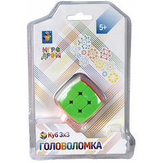 Головоломка 1Toy Куб 3х3, 3,5 см