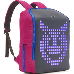 Интерактивный рюкзак Pix:mini BackPack с LED дисплеем, сливовый