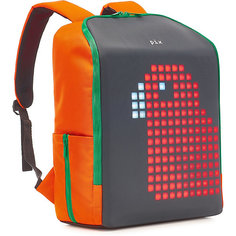 Интерактивный рюкзак Pix:mini BackPack с LED дисплеем, оранжевый