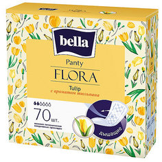 Ежедневные прокладки Bella Panty Flora Tulip 70 шт, с ароматом тюльпана