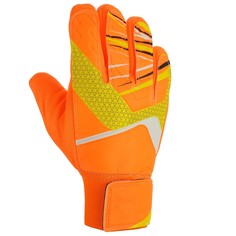 Перчатки вратарские, размер 10, цвет оранжевый Onlitop