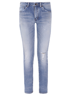 Хлопковые джинсы Saint Laurent